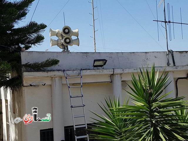  صوت الاذان يرتفع للمرة الاولى من مبنى بلدية باقة الغربية ,شريف الشايب :ولا اي شخص يقدر بأن يُسكِت الاذان